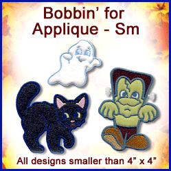 A Bobbin' for Applique Design Pack