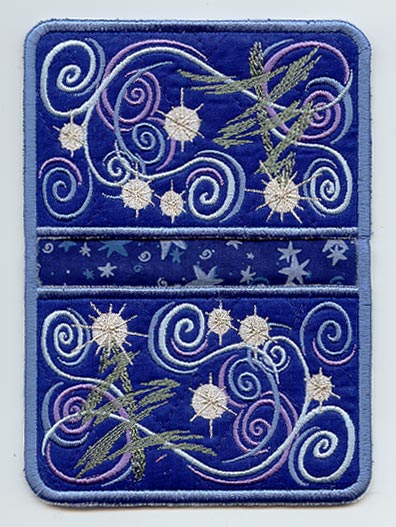 Whirling, Swirling Christmas Pot Holder (In-the-Hoop)