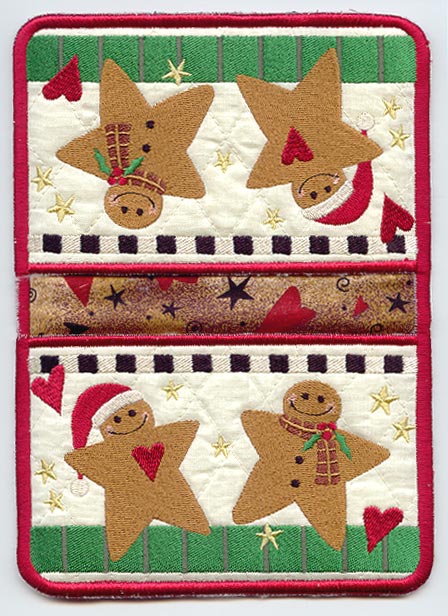 Cozy Christmas Pot Holder (In-the-Hoop)