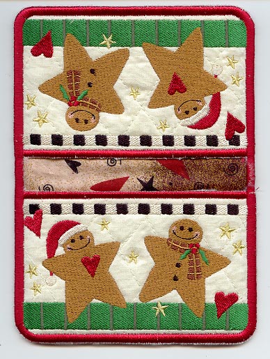 Cozy Christmas Pot Holder (In-the-Hoop)