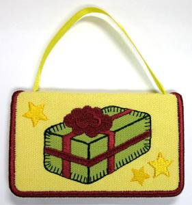 Christmas Gift Card Holder (In-the-Hoop)