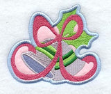 Christmas Bells Magnet (In-the-Hoop)