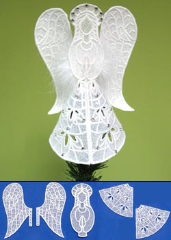 Heather Angel Tree Topper (Lace)