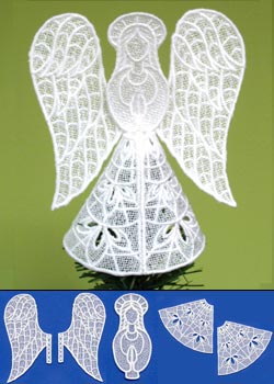 Heather Angel Tree Topper (Lace)