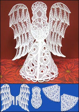 Victorian Angel Tree Topper (Lace)