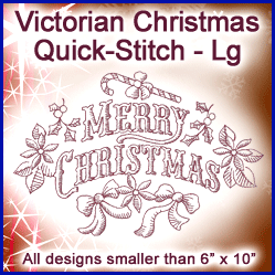 A Victorian Christmas Quick-Stitch Design Pack