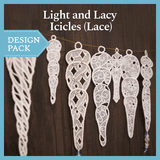 A Light and Lacy Icicles (Lace) Design Pack