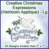 A Christmas Expressions (Heirloom Applique) Design Pack