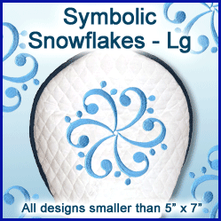 A Symbolic Snowflakes Design Pack