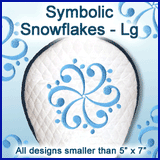 A Symbolic Snowflakes Design Pack