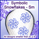 A Symbolic Snowflakes Design Pack
