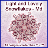 A Light and Lovely Snowflakes Design Pack