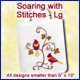 A Soaring with Stitches Design Pack