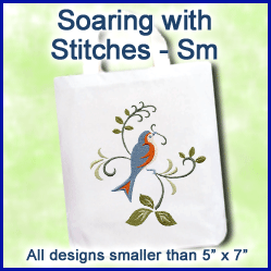 A Soaring with Stitches Design Pack
