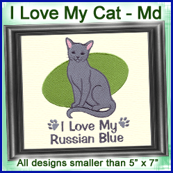 A I Love My Cat Design Pack