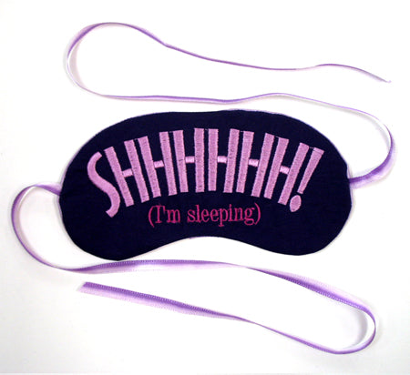 Shhhhhh! I'm Sleeping Sleep Mask (In-the-Hoop)