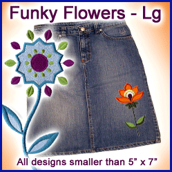 A Funky Flowers Design Pack