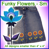 A Funky Flowers Design Pack