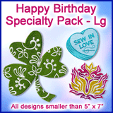 A Happy Birthday Specialty Design Pack