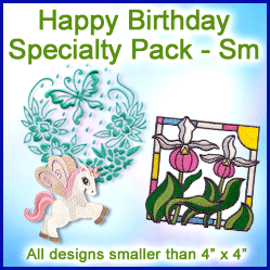 A Happy Birthday Specialty Design Pack