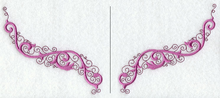 Ornate Swirls Neckline (Crewneck)