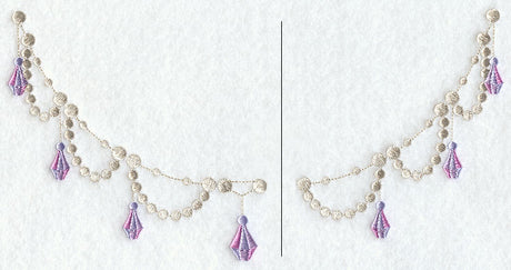 Jewels and Beads Neckline (Crewneck)