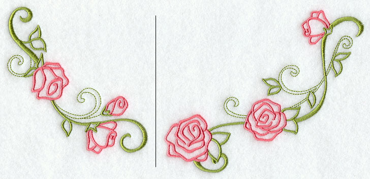 Open Road Rose Neckline (Crewneck)