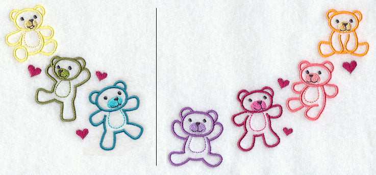 Teddy Bears Neckline (Crewneck)