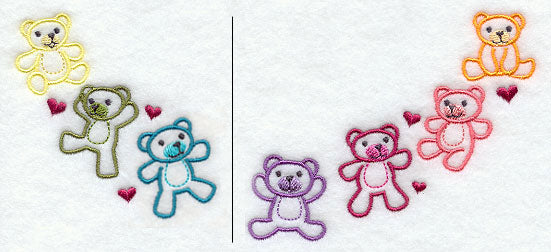 Teddy Bears Neckline (Crewneck)