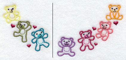 Teddy Bears Neckline (Crewneck)