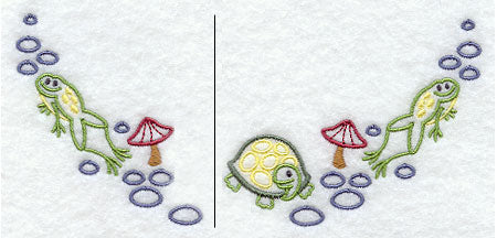 Frog and Turtle Neckline (Crewneck)