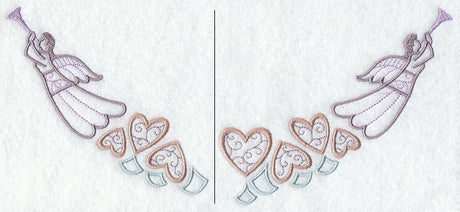 Heavenly Hearts Neckline (Crewneck)