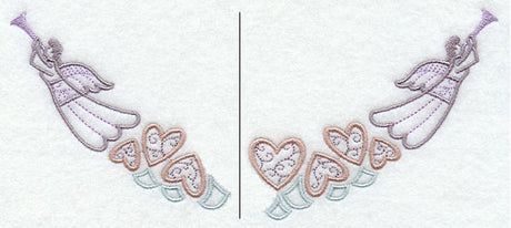 Heavenly Hearts Neckline (Crewneck)