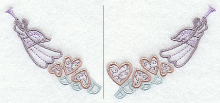 Heavenly Hearts Neckline (Crewneck)