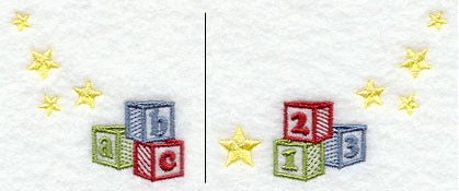 Letter Blocks Neckline (Crewneck)