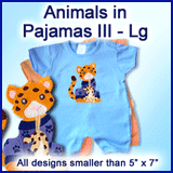 A Animals in Pajamas III Design Pack