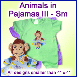 A Animals in Pajamas III Design Pack