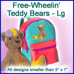A Freewheelin' Teddy Bears Design Pack