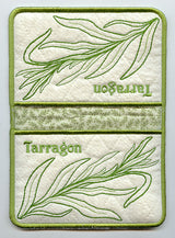 Tarragon Pot Holder (In-the-Hoop)