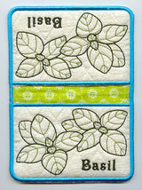 Basil Pot Holder (In-the-Hoop)