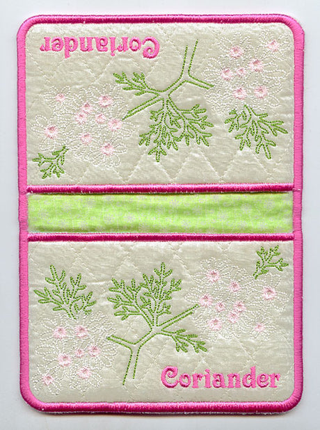 Coriander Pot Holder (In-the-Hoop)