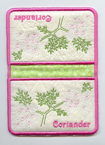 Coriander Pot Holder (In-the-Hoop)