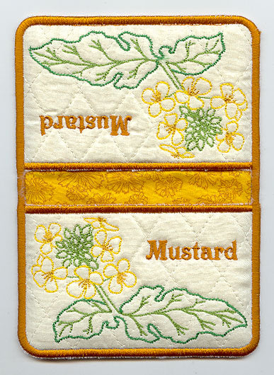 Mustard Pot Holder (In-the-Hoop)