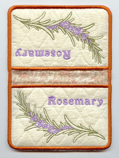 Rosemary Pot Holder (In-the-Hoop)
