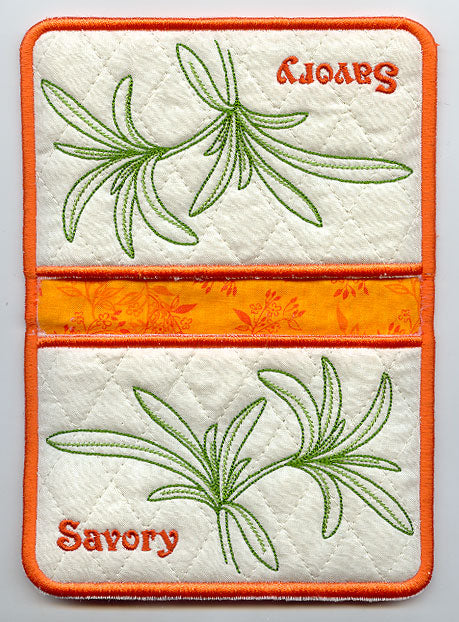 Savory Pot Holder (In-the-Hoop)