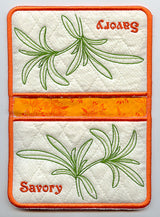 Savory Pot Holder (In-the-Hoop)