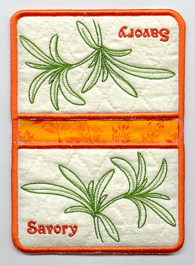 Savory Pot Holder (In-the-Hoop)