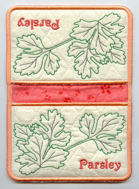 Parsley Pot Holder (In-the-Hoop)