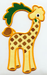 Gentle Giraffe Door Hanger (In-the-Hoop)