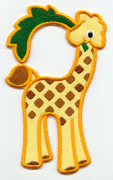 Gentle Giraffe Door Hanger (In-the-Hoop)